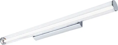 Obrázek produktu pro LED nástěnné svítidlo sklo kov teplé bílé světlo 3000 K 1300 lm Š: 89 cm chrom podlouhlý