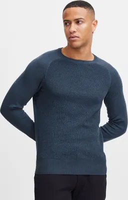 Produktbild von Blend BHGandolf Herren Strickpullover Feinstrick Pullover mit Rundhalsausschnitt 100% Baumwolle Regular fit
