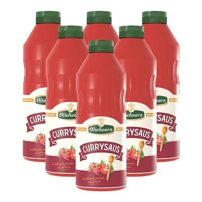 Produktbild von Oliehoorn - Currysauce - 6x 900ml