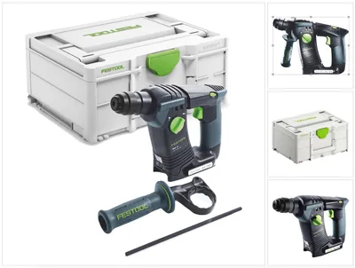 Productafbeelding van Festool BHC 18-Basic accu-boorhamer 18 V 1,8 J SDS Plus Brushless ( 577600 ) + Systainer - zonder accu, zonder oplader ( opvolger van 576511 )