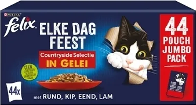 Produktbild von Felix Every Day Party na venkově s výběrem hovězího, kuřecího, kachního a jehněčího masa