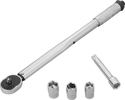 Produktbild von Drehmomentschlüssel Rechts,Links Lauf 1 x Verlängerung,40-210Nm Nuss 17,19, 21mm AS