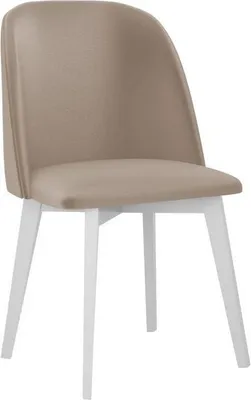 Immagine prodotto di Sedia da cucina imbottita AFTON 5 - bianco / beige