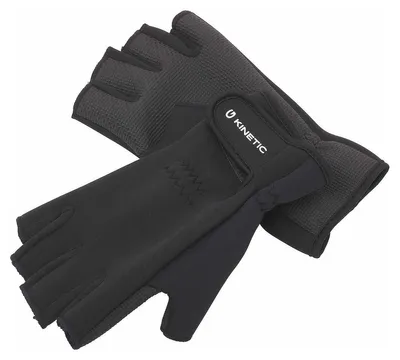 Produktbild von Kinetic Neoprene Half Finger Glove Black - Handschuhe, Größe:L