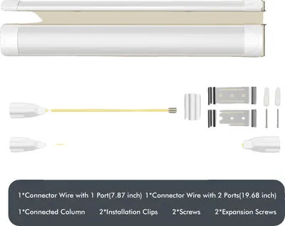 Image de Luminaire LED, éclairage lumineux, conception économe en énergie, 4500K 90CM 30W