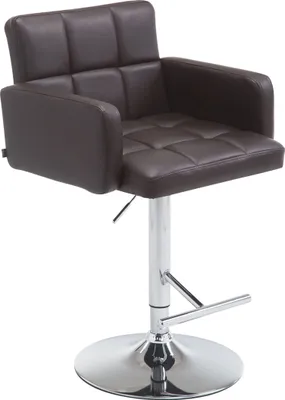 Produktbild von Barhocker HLO-CP69 Kunstleder  braun