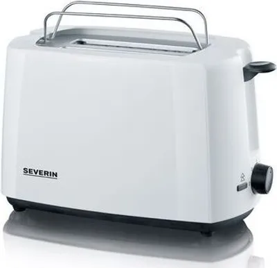 Productafbeelding van SEVERIN AT 2286, dubbelwandige broodrooster, wit/zwart
