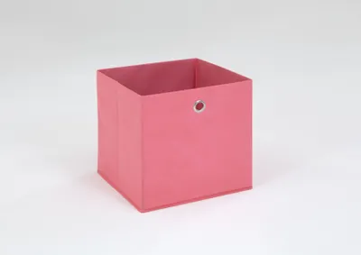 Produktbild von FMD Möbel MEGA 3 Faltbox - pink - Maße: 32 cm x 32 cm x 32 cm; 248-003