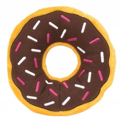 Obrázok produktu pre Hračka pre psa pískací donut Donutz 14 cm