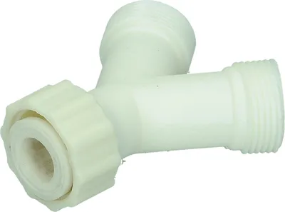 Produktbild von SCANPART Y-Verbinder 3/4", praktische Lösung für 2 Zulaufschläuche, Robustes Kunststoffmaterial