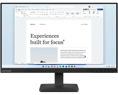 Obrázok produktu pre Lenovo L24-4e 23.8FHD AG HDMI, VGA Raven Black