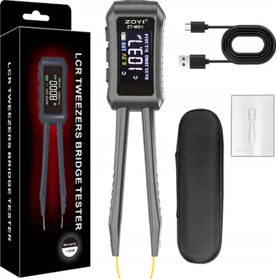 Obrázek produktu pro Univerzální pinzetový měřič SMD OLED 400mAh ZOYI ZT-MD1