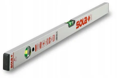 Aluminium-Wasserwaage SOLA AV 80 80 cm anodisiert