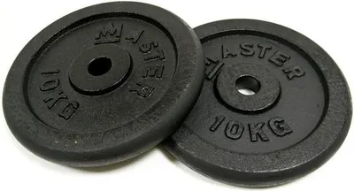 Image de Disque MASTER 10 kg métal (paire)