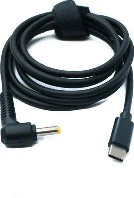 Immagine prodotto di SYSTEM-S Cavo DC 12V 150 cm da spina 3,5 x 1,35 a spina USB 3.1 tipo C angolare