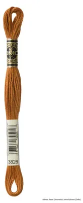Produktbild von DMC Stickgarn Mouline Special 117mc - 3826, 6 Fäden, 8 Meter