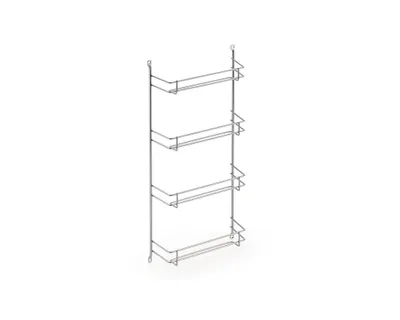 Produktbild von Naber Gewürzbord silber 1, 4 x 3 Dosen, silber