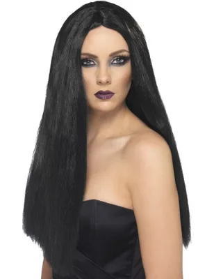 Produktbild von Hexenperücke Perücke Hexe Kostüm Halloween Schwarz