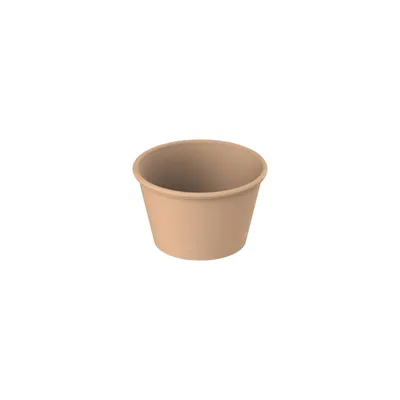 Produktbild von Brauner Mehrwegbecher, 100% recycelbar, BPA-frei, spülmaschinenfest, ideal als Kaffeebecher