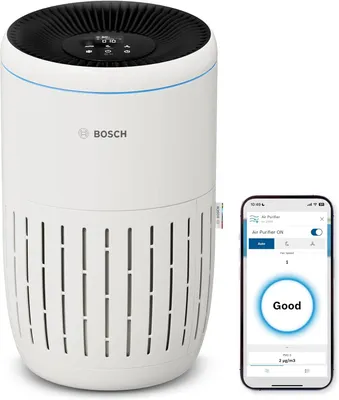 Produktbild von App-gesteuerter Luftreiniger für Räume bis 37,5 m², 3-in-1 Filter, Smart Sensor, Automatikmodus, Ruhemodus <25 dB, CADR 180 m³/h, Pollen & Staub