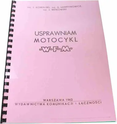 Obrázek produktu pro Katalog Návod Na Opravu Motocyklu Wfm