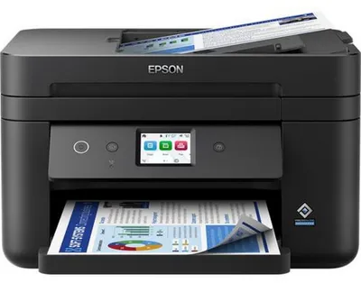 Produktbild von Epson WorkForce WF-2965DWF, Tintenstrahl, Farbdruck, 4800 x 1200 DPI, A4, Direktdruck, Schwarz