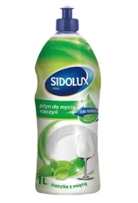Zdjęcie produktu dla Sidolux, Plyn do mycia naczyn Bazylia i mieta, 1000 ml