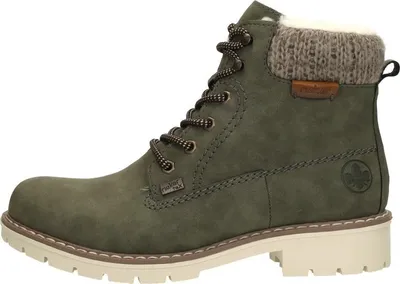 Image de Rieker Veterschoenen Hoog  Veterschoenen Hoog - Groen - Maat 36