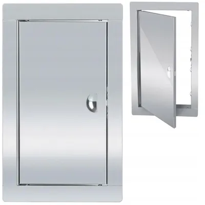 Produktbild von Revisionsklappe Revisionstür Wartungsklappe FEINZ Wartungstür - 30x50 cm - Edelstahl - robust und langlebig - einfache Montage