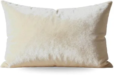 Immagine prodotto di Unyqoos® Set di 2 federe per cuscini in flanella, colore beige unito, 80x80 cm, fodera morbida con cerniera invisibile, lavabile in lavatrice e asciugabile in asciugatrice