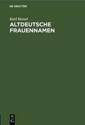 Produktbild von Altdeutsche Frauennamen