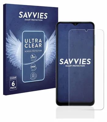 A product box and a screen protector for a smartphone.