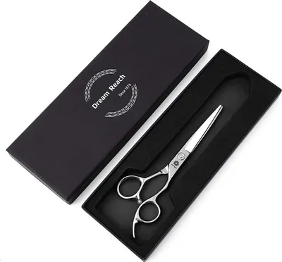 Produktbild von Scharfe Haarschere aus japanischem Edelstahl für professionellen Gebrauch - Perfekter Schnitt für Damen und Herren