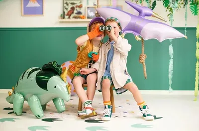 Produktbild von PartyDeco FB186, Spielzeugballon, Folie, Grün, Abbildung, Party, Universal