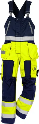 Produktbild von Fristads Hi-Vis American Coverall 1014 Gelb/Marine Größe C54