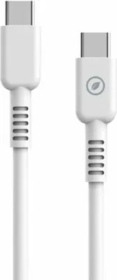 Immagine prodotto di Muvit, cavo di ricarica e sincronizzazione da USB-C a USB-C 3A da 1,2 m, bianco