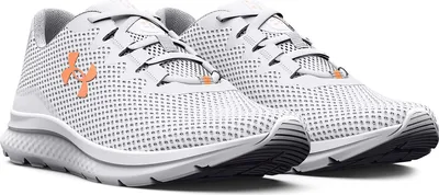 Produktbild von Under Armour Charged Impulse 3 White-White-Orange Tropic Größe EU 40