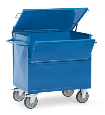 Produktbild von fetra 2862, Stahl, Transportwagen, Blau, 600 kg, 4 Rad/Räder, 20 cm
