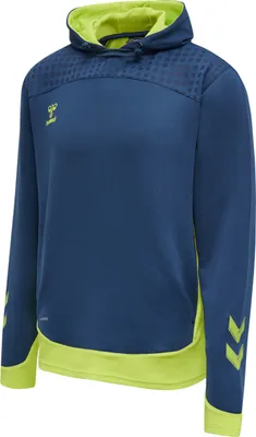 Produktbild von Hummel Lead Poly Kapuzen Sweatshirt, DARK DENIM, L, Herren