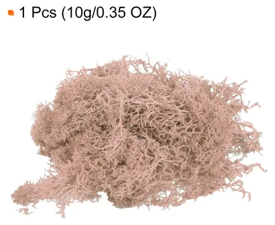 Produktbild von 0,35 Unzen Moos Falsches Kunstmoos Kš¹nstliches Moos Natš¹rliches Konserviertes Moos fš¹r Bastelkunst, Florales DIY-Projekt, Wand, Hochzeit, Garten, Terrassen-Dekoration (Khaki)