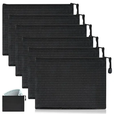 Productafbeelding van Set van 6 Geldtassen A5, 24 x 18 cm, Waterdichte Documententascheset