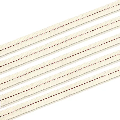 Produktbild von 10x12cm Docht für Feuerhand Sturmlaterne 12,5mm Breit 100% Natürliche Baumwolle