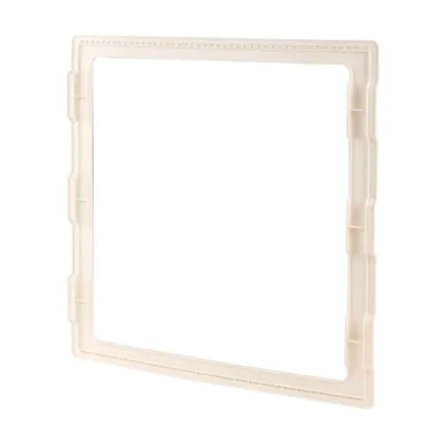 Produktbild von MPK Adapterrahmen für 40x40cm Dachluke / Dachfenster, Ducato Jumper Boxer, Polypropylen (PP), weiß, Dachfalz-Ausgleich, witterungsbeständig, 7mm, 12mm