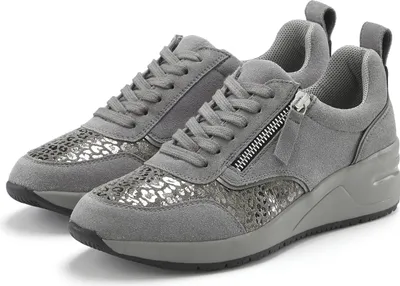 Produktbild von LASCANA Sneaker Freizeitschuh, Halbschuh, grau Größe 41