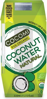 Produktbild von NATÜRLICHES -KOKOSNUSSWASSER 330 ml - COCOMI