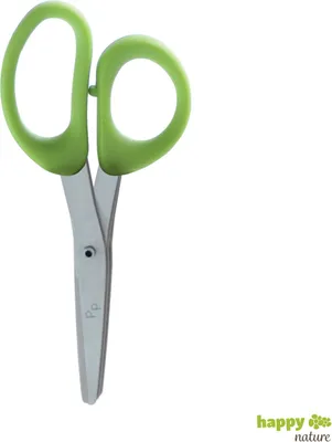 Produktbild von Edelstahl Kräuterschere mit 3 Klingen grün