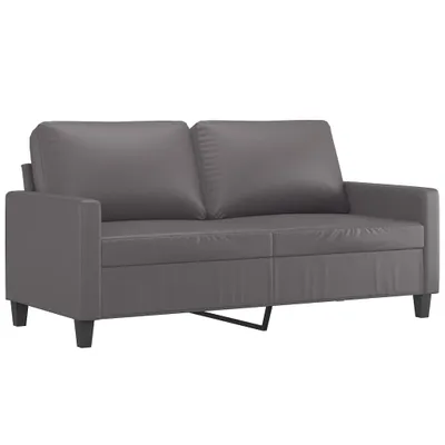Immagine prodotto di vidaXL divano 2 posti grigio 140 cm in Pelle finta