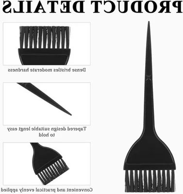 6 Stück Haarfärbepinsel Set, Professionelle Applikatorpinsel für Friseure, Farbaccessoires für Schönheitssalons und den