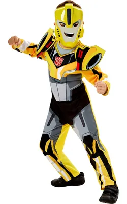 Produktbild von Rubies - Jungen Bumblebee-Kostüm - Deluxe-Version - Transformers - M (5-6 Jahre)