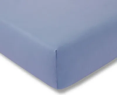 Produktbild von Estella Spannbetttuch 200x200cm, Farbe hellblau